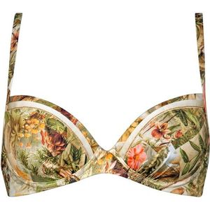 Watercult Womens Lush Utopia Bikini Top 7347 Bikinitop (Dames |olijfgroen)