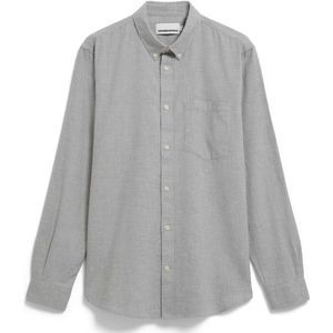 ARMEDANGELS - Araamo - Overhemd - Grijs - Lange Mouw - Comfort Fit