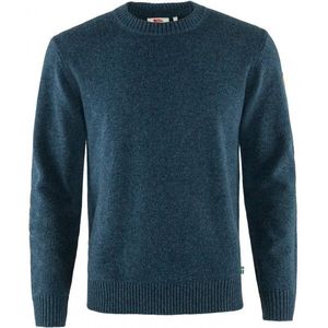 Fjällräven Övik Round-Neck Sweater Trui (Heren |blauw)