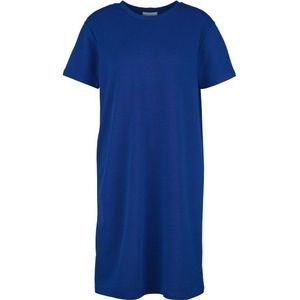We Norwegians Womens Peak T-Shirt Dress Jurk (Dames |blauw)