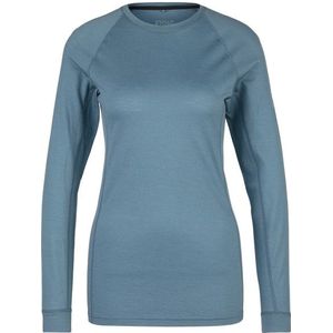 Stoic Womens Merino180 BengtSt L/S Merino-ondergoed (Dames |blauw)