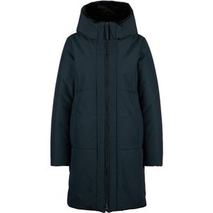 Elvine - Womens Vibeke - Lange Jas - Blauw/Zwart - Waterdicht