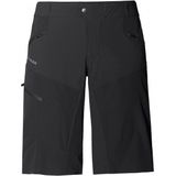 Vaude - Virt Shorts - Fietsbroek - Zwart - Stretch, Met Zeem