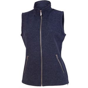 Ivanhoe of Sweden Womens Flora Vest Wollen bodywarmer (Dames |blauw)