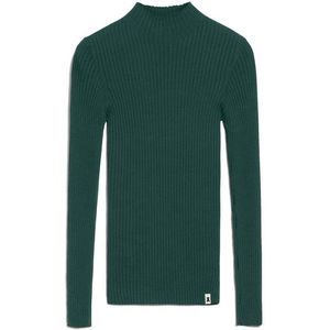 ARMEDANGELS Womens Alaania Longsleeve (Dames |blauw/groen)