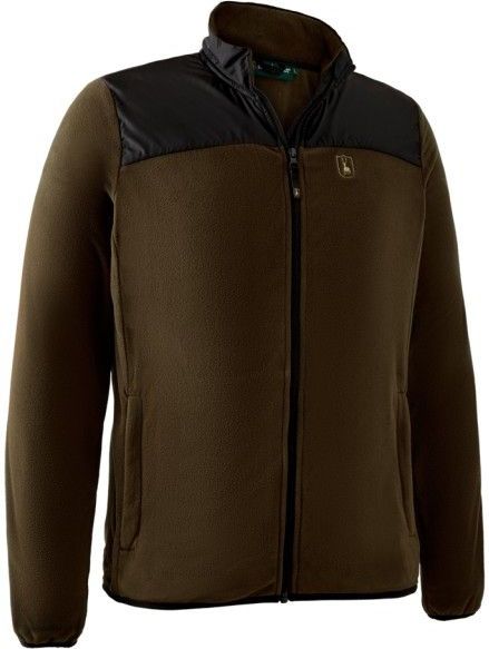 Deerhunter Northward Fleece Jacket Fleecevest (Heren |bruin/zwart)