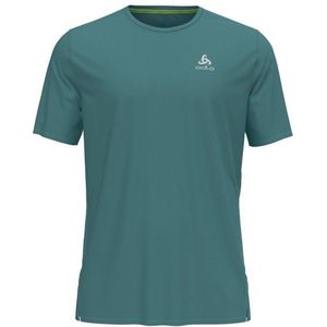 Odlo T-Shirt S/S Crew Neck Zeroweight Chill-Tec Hardloopshirt (Heren |turkoois)