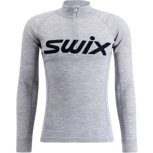 Swix RaceX Merino Half Zip Merino-ondergoed (Heren |grijs)