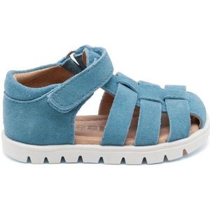 Bisgaard - Beka - Sandalen - Aqua - Klittenbandschoen met Leren Binnenvoering