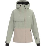 2117 of Sweden Womens Krasse Ski Jacket Ski-jas (Dames |grijs |waterdicht)