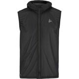 Craft - Pro Hydro Lightweight Vest - Hardloopbodywarmer - Zwart - Waterdicht