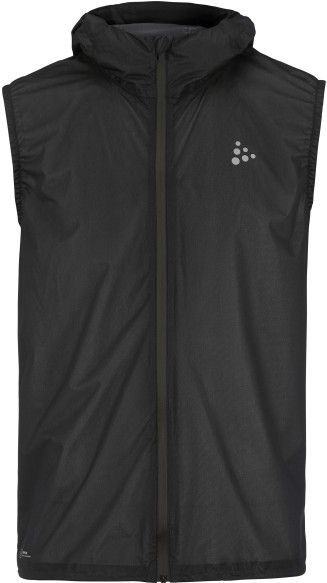 Craft - Pro Hydro Lightweight Vest - Hardloopbodywarmer - Zwart - Waterdicht