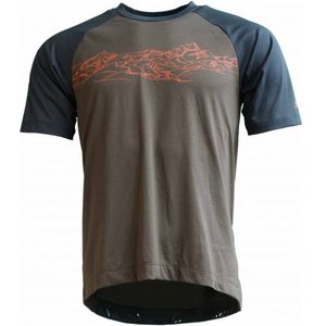 Zimtstern PureFlowz Shirt S/S Fietsshirt (Heren |bruin)