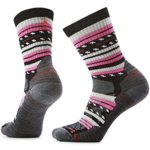 Smartwool Womens Hike Light Cushion Margarita Crew Socks Wandelsokken (Dames |grijs)