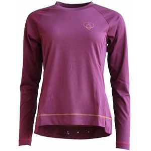Zimtstern Womens Pureflowz Eco Shirt L/S Fietsshirt (Dames |purper)