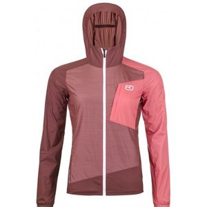 Ortovox - Womens Windbreaker Jacket - Roze - Windjack