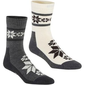 Kari Traa - Rusa Sock - Wintersokken - Grijs - 2-Pack
