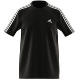 adidas 3-Stripes SJ Tee T-shirt (Heren |zwart)