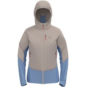 Odlo Womens Ascent Hybrid Jacket Insulated Synthetisch jack (Dames |grijs)