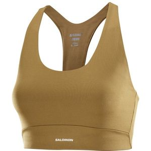 Salomon Womens SHKout Core Bra Sportbeha (Dames |bruin)