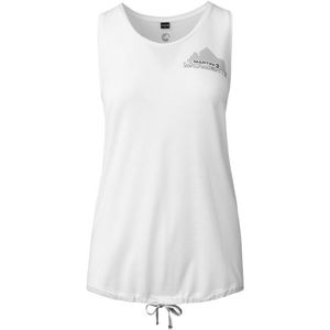 Martini Womens Via Sleeveless Shirt Tanktop (Dames |wit)