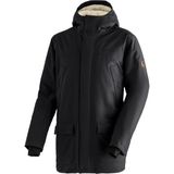 Heren - Outdoor-Jack - Zwart - 100% Polyester - Wind/Waterdicht