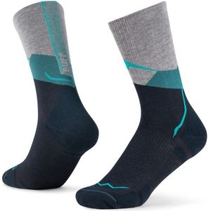 Buff Merino Lightweight Crew Sock LWC1 Merinosokken (blauw)