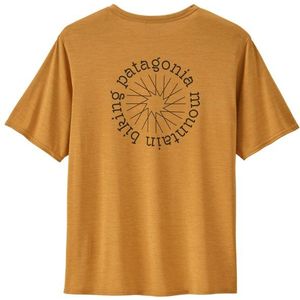Patagonia Cap Cool Daily Graphic Shirt Lands Sportshirt (Heren |oranje)
