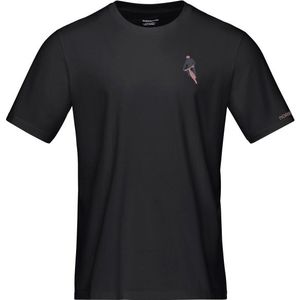 Norrona /29 Cotton Activity Embroidery T-shirt (Heren |zwart)