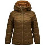 Peak Performance - Helium Down Hood Jacket - Donsjas - Meadow Moss
