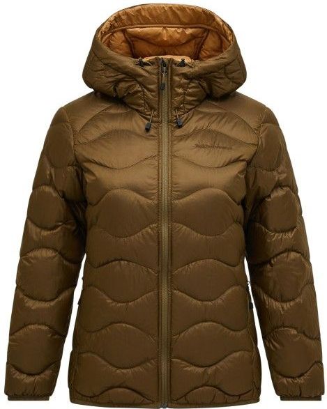 Peak Performance - Helium Down Hood Jacket - Donsjas - Meadow Moss