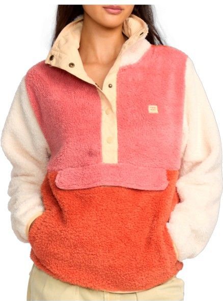 Billabong - Switchback Pullover - Fleecetrui - Rood