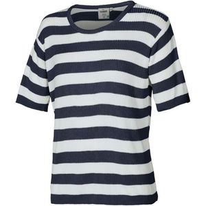 Ivanhoe of Sweden Womens GY Tilly Stripe T-shirt (Dames |blauw/grijs)