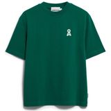 ARMEDANGELS - ICONIC Å TARJAA - T-shirt - Donkergroen