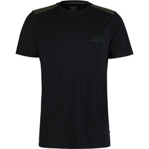 Stoic Merino150 HeladagenSt T-Shirt Bike Merinoshirt (Heren |zwart)