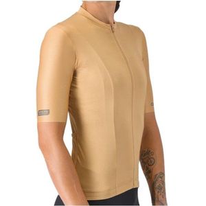 Castelli Womens Unlimited Jersey Fietsshirt (Dames |beige |waterdicht)