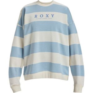 Roxy Womens Strictly Stripes Oversized Trui (Dames |grijs)