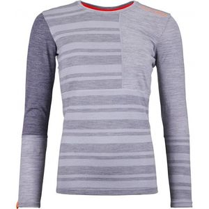 Ortovox Womens 185 RockNWool Long Sleeve Merino-ondergoed (Dames |purper)