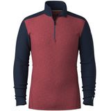 Smartwool - Classic Thermal Merino Base Layer 1/4 Zip - Merino-ondergoed - Rood