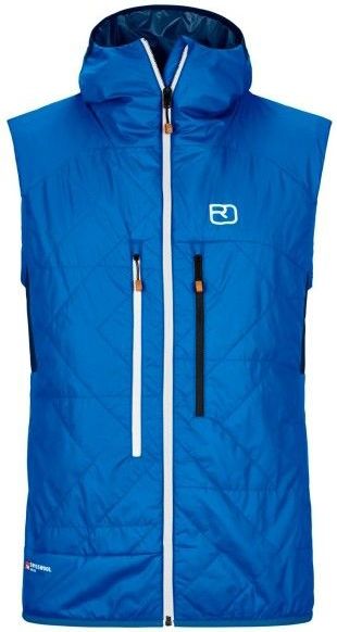 Ortovox Swisswool Piz Boè Vest Wollen bodywarmer (Heren |blauw)