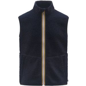 K-Way Yannick Sherpa Polar Double Fleecebodywarmer (Heren |blauw)