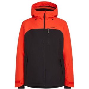 ONeill Hammer Plus Snow Jacket Ski-jas (Heren |zwart/rood |waterdicht)