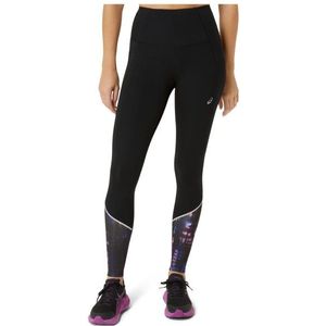 Asics Womens Road Lite-Show Tight Hardlooplegging (Dames |zwart)