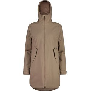 Maloja Womens KareckM Lange jas (Dames |beige/bruin |waterdicht)