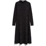 ARMEDANGELS Womens Dailimaa Zebraraa Jurk (Dames |zwart)