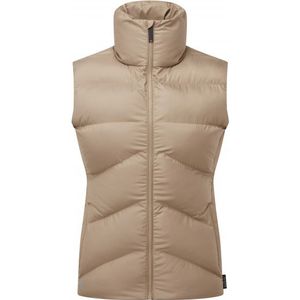 tentree Womens Cloud Shell Puffer Vest Synthetische bodywarmer (Dames |beige)