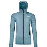 Ortovox - Womens Swisswool Col Becchei - Softshelljack - Turkoois
