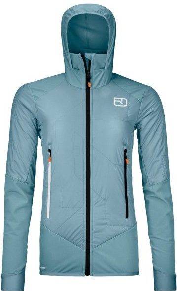 Ortovox - Womens Swisswool Col Becchei - Softshelljack - Turkoois