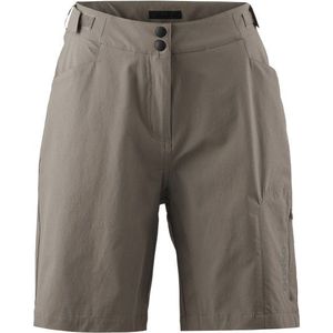 Gonso - Women's Adventure Shorts - Fietsbroek - Grijs - 90% Polyamide, 10% Elastaan