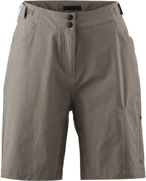 Gonso - Women's Adventure Shorts - Fietsbroek - Grijs - 90% Polyamide, 10% Elastaan